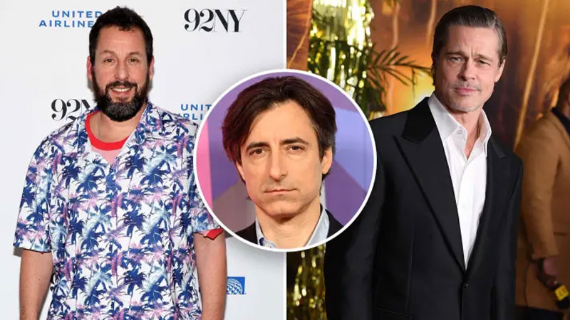 برد پیت و آدام سندلر در فیلم نوآ بامباک بازی می‌کنند